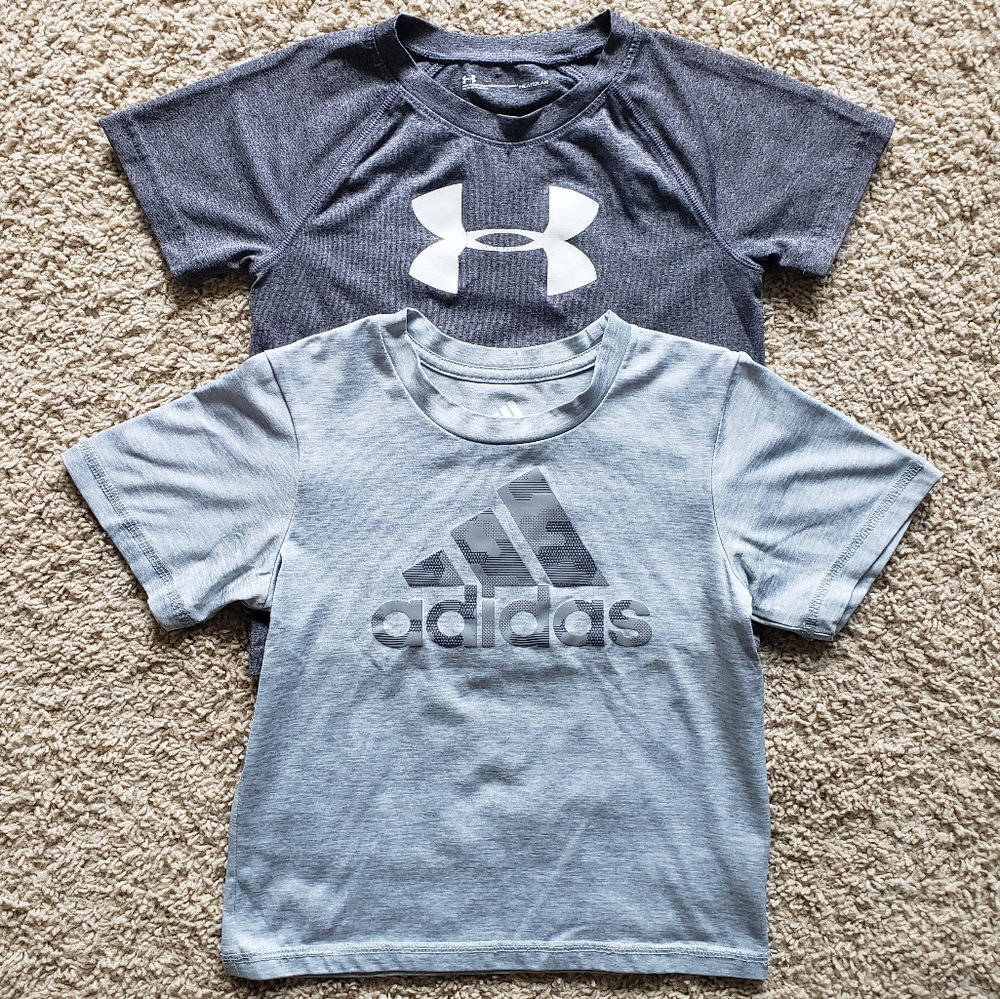 Adidas/Under Armour Tshirts bundle - 4T/4
